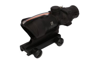 Image of Trijicon ACOG 4x32 Scope, Dual Illuminated Red Chevron ACSS AURORA Reticle, Colt Knob Thumbscrew Mount, Black, TA31-R-AURORA