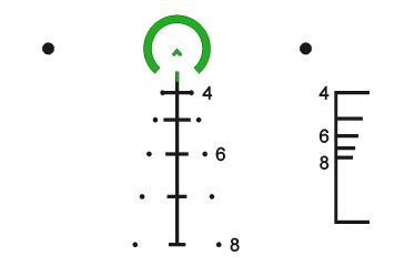 Image of Trijicon ACOG 4x32 Scope with Green Dual Illumination ACSS Reticle, BLACK TA31-G-ACSS