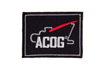 Image of Trijicon Acog Ap59 Velcro Patch w/  Logo, Black AP59