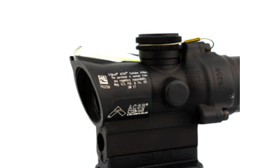 Image of Trijicon ACOG Compact 1.5X16S Rifle Scope with Green ACSS Reticle and AR-Height Base, BLACK, TA44-C-400307