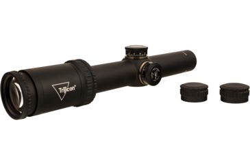 Image of Trijicon Ascent AT424 1-4x24mm Rifle Scope, 30 mm Tube, Second Focal Plane, Black, Non-Illuminated BDC Target Hold Reticle, MOA Adjustment, 2800001