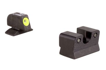 Image of Trijicon Beretta 92/96A1 Hd Night Sight Set-Yellow Front Outline BE113Y