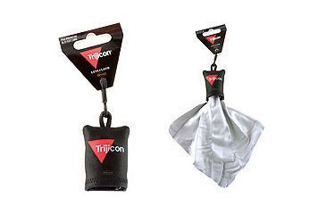 Image of Trijicon Black Lens Cloth Keychains with 2/C Logo PR42