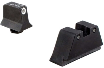 Image of Trijicon Bright &amp; Tough Suppressor Sights - Glock Standard Frames, Glock 17-45, White-Green Front/Black-Yellow Rear Reticle Color, GL201-C-600660