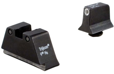 Image of Trijicon Bright &amp; Tough Suppressor Sights - Glock Standard Frames, Glock 17-45, White-Green Front/Black-Yellow Rear Reticle Color, GL201-C-600660