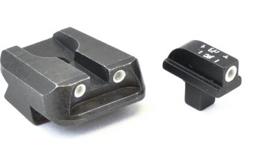 Image of Trijicon Bright &amp; Tough Colt Officers 3 Dot Green Front &amp; Green Novak Rear Night Sight Set
