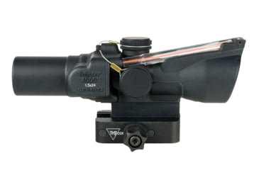 Image of Trijicon Compact Dual Illuminated ACOG Scope, 1.5x24 mm, Red, Crosshair Reticle, Matte Black, 400337