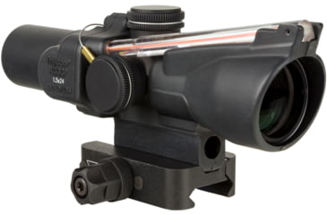 Image of Trijicon Compact Dual Illuminated ACOG Scope, 1.5x24 mm, Red, Crosshair Reticle, Matte Black, 400337