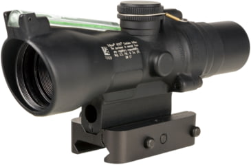 Image of Trijicon Compact Dual Illuminated ACOG Scope, 2x20mm, Green, Crosshair Reticle, Matte Black, 400341