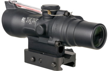 Image of Trijicon Compact Dual Illuminated ACOG Scope, 2x20mm, Red, .223 Rapid Target RTR Reticle, Matte Black, 400388