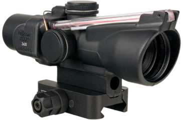 Image of Trijicon Compact Dual Illuminated ACOG Scope, 2x20mm, Red, .223 Rapid Target RTR Reticle, Matte Black, 400388