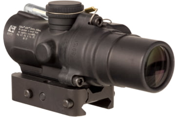 Image of Trijicon Compact Dual Illuminated Low Height Q-LOC ACOG Scope, 1.5x16S, Amber, Circle Dot Reticle, Matte Black, 400332