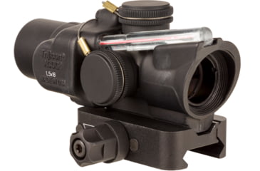 Image of Trijicon Compact Dual Illuminated Low Height Q-LOC ACOG Scope, 1.5x16S, Red, Circle Dot Reticle, Matte Black, 400331
