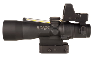 Image of Trijicon Compact Dual Illuminated Q-LOC ACOG/RMR Scope, 3x30 mm, Amber, Horseshoe Dot Reticle, Matte Black, 400395