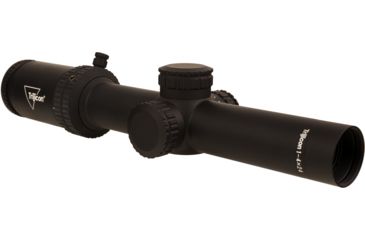 Image of Trijicon Credo CR424 1-4x24mm Rifle Scope, 30 mm Tube, Second Focal Plane, Black, Green MRAD Ranging Reticle, Mil Rad Adjustment, 2900012