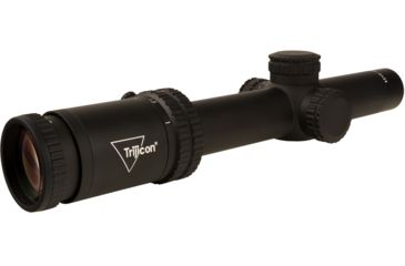 Image of Trijicon Credo CR624 1-6x24mm Rifle Scope, 30 mm Tube, Second Focal Plane, Black, Red BDC Segmented Circle .223 / 55 Grain Reticle, MOA Adjustment, 2900015