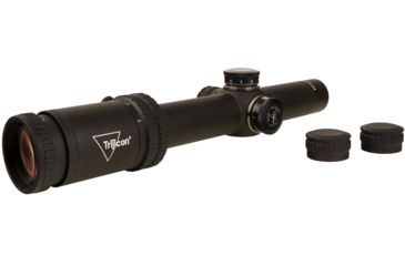 Image of Trijicon Credo CR624 1-6x24mm Rifle Scope, 30 mm Tube, Second Focal Plane, Black, Red BDC Segmented Circle .223 / 55 Grain Reticle, MOA Adjustment, 2900015