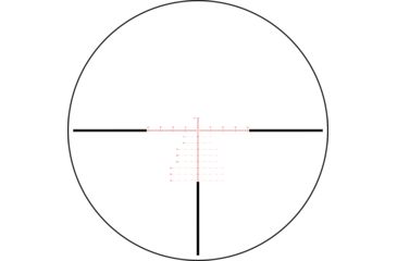 Image of Trijicon Credo CR1036 2-10x36mm Rifle Scope, 30 mm Tube, First Focal Plane, Black, Red MOA Precision Tree Reticle, MOA Adjustment, 2900037