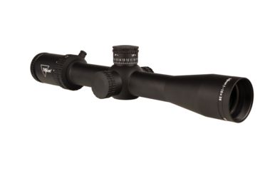 Image of Trijicon Credo CR1036 2-10x36mm Rifle Scope, 30 mm Tube, First Focal Plane, Black, Red MOA Precision Tree Reticle, MOA Adjustment, 2900037