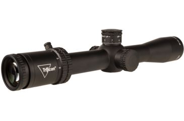 Image of Trijicon Credo CR1036 2-10x36mm Rifle Scope, 30 mm Tube, First Focal Plane, Black, Red MRAD Precision Tree Reticle, Mil Rad Adjustment, 2900038