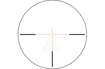 Image of Trijicon Credo CR1036 2-10x36mm Rifle Scope, 30 mm Tube, First Focal Plane, Black, Red MRAD Precision Tree Reticle, Mil Rad Adjustment, 2900038