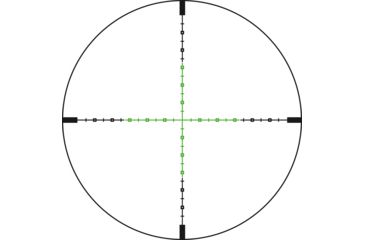 Image of Trijicon Credo CR940 3-9x40mm Rifle Scope, 1 in Tube, Second Focal Plane, Black, Green MIL-Square Crosshair Reticle, Mil Rad Adjustment, 2900042