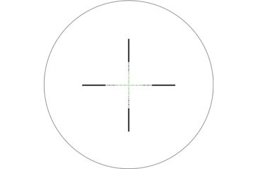 Image of Trijicon Credo CR940 3-9x40mm Rifle Scope, 1 in Tube, Second Focal Plane, Black, Green MIL-Square Crosshair Reticle, Mil Rad Adjustment, 2900042