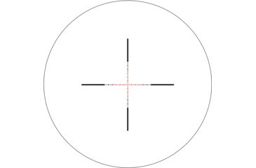Image of Trijicon Credo CR940 3-9x40mm Rifle Scope, 1 in Tube, Second Focal Plane, Black, Red MIL-Square Crosshair Reticle, Mil Rad Adjustment, 2900041