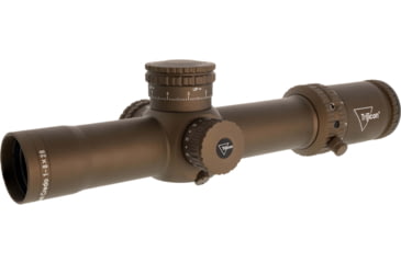 Image of Trijicon Credo CR828 1-8x28mm 34mm Tube Rifle Scope, First Focal Plane, Red/Green MOA Segmented Circle Reticle, Coyote Brown Anodized, CR828-C-2900055