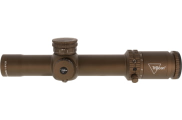 Image of Trijicon Credo CR828 1-8x28mm 34mm Tube Rifle Scope, First Focal Plane, Red/Green MOA Segmented Circle Reticle, Coyote Brown Anodized, CR828-C-2900055