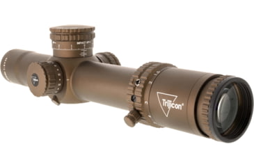 Image of Trijicon Credo CR828 1-8x28mm 34mm Tube Rifle Scope, First Focal Plane, Red/Green MOA Segmented Circle Reticle, Coyote Brown Anodized, CR828-C-2900055
