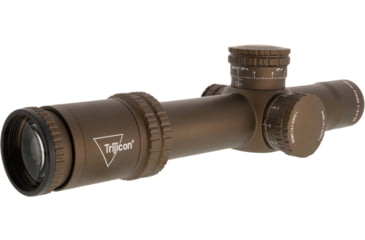 Image of Trijicon Credo CR828 1-8x28mm 34mm Tube Rifle Scope, First Focal Plane, Red/Green MOA Segmented Circle Reticle, Coyote Brown Anodized, CR828-C-2900055