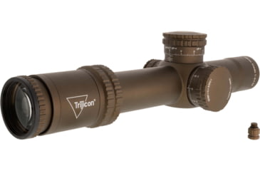 Image of Trijicon Credo CR828 1-8x28mm 34mm Tube Rifle Scope, First Focal Plane, Red/Green MOA Segmented Circle Reticle, Coyote Brown Anodized, CR828-C-2900055