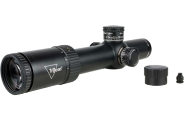 Image of Trijicon Credo HX Riflescope, 1-10x28mm, 34mm Tube, First Focal Plane, Red/Green MOA Segmented Circle Enhanced Reticle, Exposed Elevation Adjuster w/Return to Zero Feature, Black, 2900049