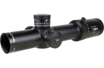 Image of Trijicon Credo HX Riflescope, 1-10x28mm, 34mm Tube, First Focal Plane, Red/Green MOA Segmented Circle Enhanced Reticle, Exposed Elevation Adjuster w/Return to Zero Feature, Black, 2900049