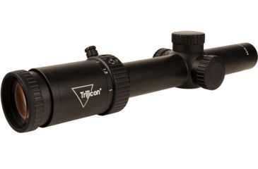 Image of Trijicon Credo HX CRHX624 1-6x24mm Rifle Scope, 30 mm Tube, First Focal Plane, Black, Red MOA Segmented Circle Reticle, MOA Adjustment, 2900021