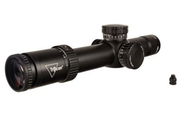 Image of Trijicon Credo HX CRHX828 1-8x28mm Rifle Scope, 34 mm Tube, First Focal Plane, Black, Green/Red MOA Segmented Circle Reticle, MOA Adjustment, 2900031
