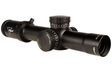 Image of Trijicon Credo HX CRHX828 1-8x28mm Rifle Scope, 34 mm Tube, First Focal Plane, Black, Green/Red MOA Segmented Circle Reticle, MOA Adjustment, 2900031