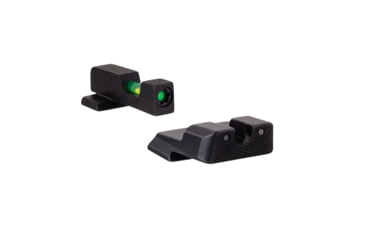 Image of Trijicon DI Night Sight Set, Dual-Illuminated, U-Notch, Tritium Green Front Color/ Rear Color, Smith &amp; Wesson M&amp;P, M&amp;P M2.0, SD VE, 601108