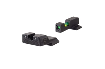Image of Trijicon DI Night Sight Set, Dual-Illuminated, U-Notch, Tritium Green Front Color/ Rear Color, Smith &amp; Wesson M&amp;P, M&amp;P M2.0, SD VE, 601108