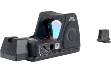 Image of Trijicon Dual Defense RMR Type 2 Reflex Red Dot Sight w/ M17/18 Mount w/ Integrated Bright&amp;Tough Optic, 1x, 3.25 MOA Reticle, Black, RM06-C-700818