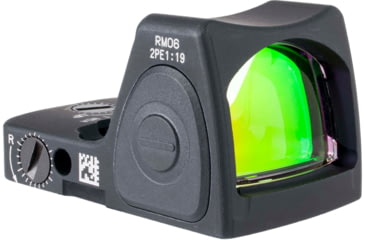 Image of Trijicon Dual Defense RMR Type 2 Reflex Red Dot Sight w/ M17/18 Mount w/ Integrated Bright&amp;Tough Optic, 1x, 3.25 MOA Reticle, Black, RM06-C-700818
