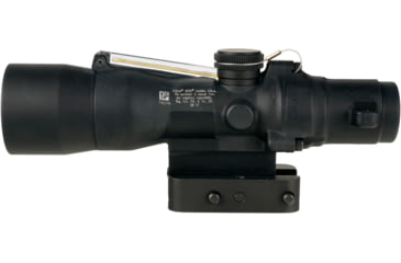 Image of Trijicon Dual Illuminated Compact ACOG Scope, 3x30 mm, .223/62gr. Amber, Chevron Reticle, Matte Black, 400363