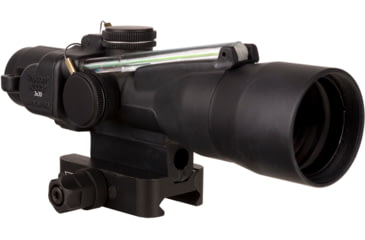 Image of Trijicon Dual Illuminated Compact ACOG Scope, 3x30 mm, .223/69gr. Remington Green, Crosshair Reticle, Matte Black, 400368