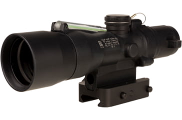 Image of Trijicon Dual Illuminated Compact ACOG Scope, 3x30 mm, .223/69gr. Remington Green, Crosshair Reticle, Matte Black, 400368
