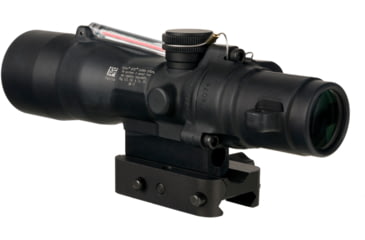 Image of Trijicon Dual Illuminated Compact ACOG Scope, 3x30 mm, 5.56x45mm/62gr. Red, Horseshoe Dot Reticle, Matte Black, 400380