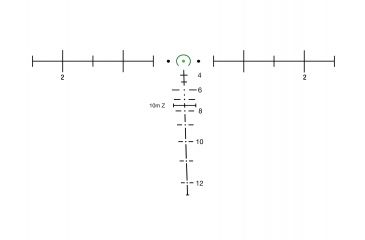 Image of Trijicon Dual Illuminated Green Dot M240 Ballistic