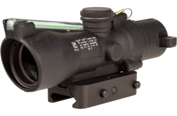 Image of Trijicon Dual Illuminated Low Height Compact ACOG Scope, 3x24 mm, Green, .223/55gr. Crosshair Reticle, Matte Black, 400353