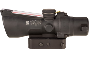 Image of Trijicon Dual Illuminated Low Height Compact ACOG Scope, 3x24 mm, Red, .223/55gr. Crosshair Reticle, Matte Black, 400351