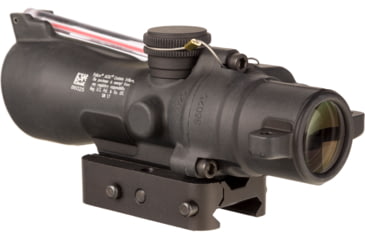 Image of Trijicon Dual Illuminated Low Height Compact ACOG Scope, 3x24 mm, Red, .223/55gr. Crosshair Reticle, Matte Black, 400351